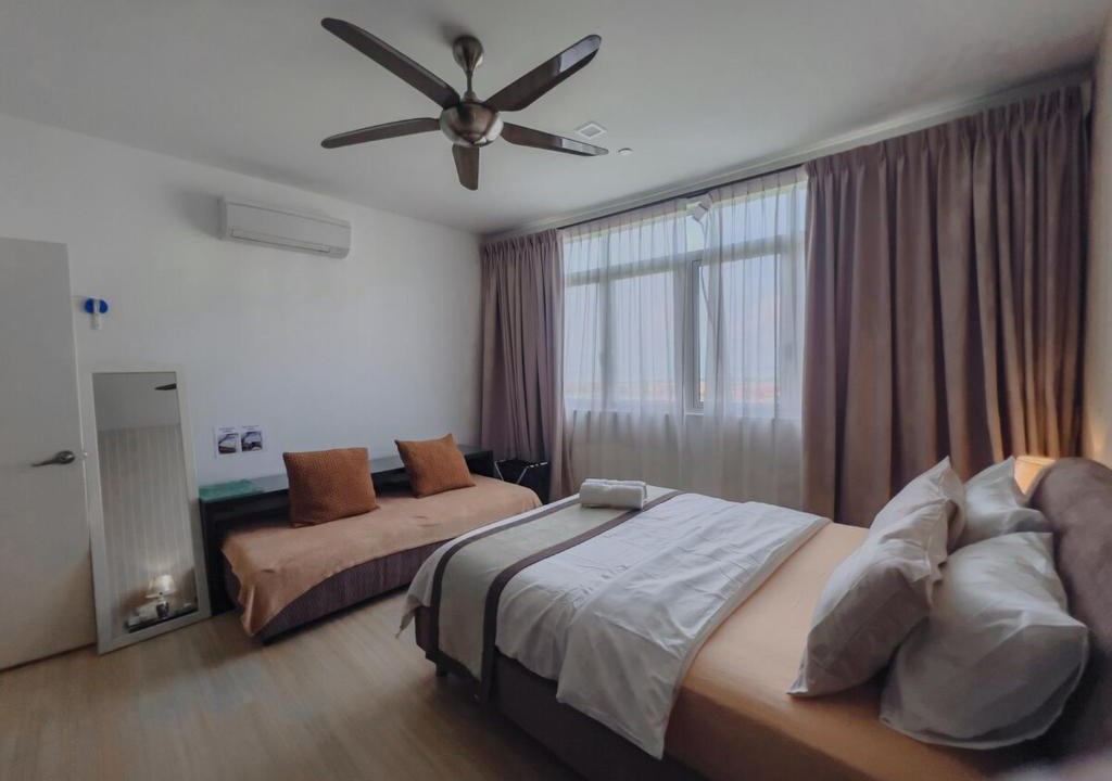 Seri Tanjung Pinang Apartment | 118 Island Plaza Seaview Family Suite 5Pax 1Carpark