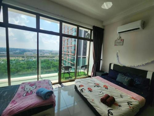 Taman Mount Austin Apartment | 17-Mount Austin Palazio high floor 2/3pax beautiful street view