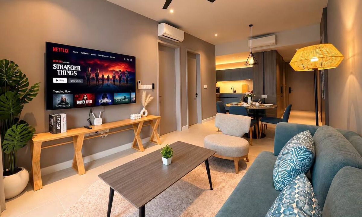 Pantai Tengah Apartment | 2 Bedroom Family Suite | Seaview & Private Balcony