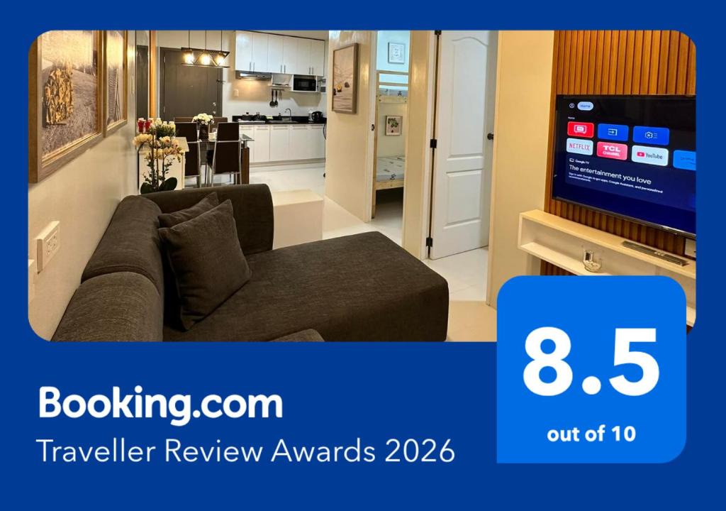 Puerto Princesa City Centre Apartment | 2BR Condo Resort Rentals with Balcony, FREE Pool, Gym and FREE Parking near Airport- B2 5Nambulite