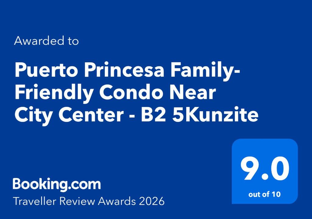 Puerto Princesa City Centre Apartment | 2BR Resort-type Condo at Palawan Near City Center, FREE Pool, FREE Gym, FREE Parking - B2 5KunziteA