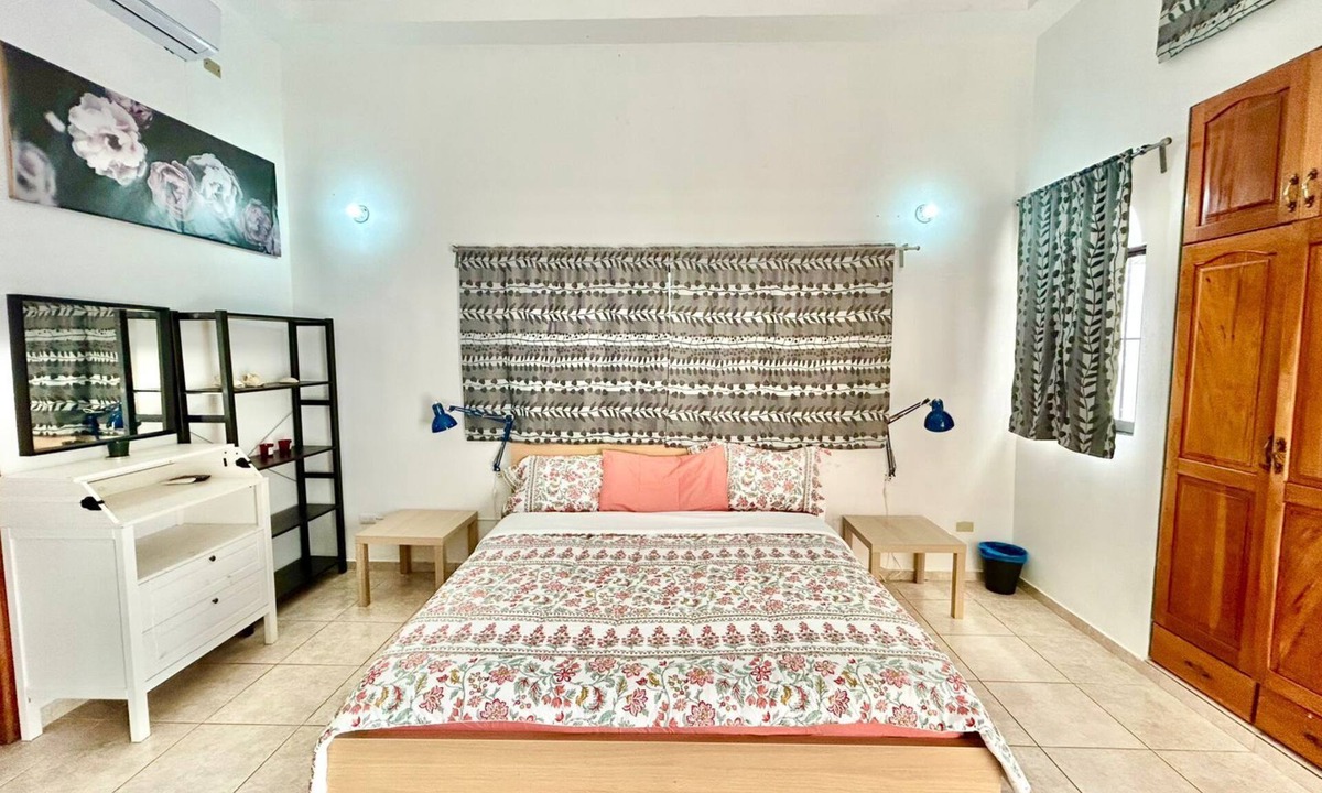 Rio San Juan Apartment | #3 Charming King bedroom apartment with AC, WiFi and Pool in soothing Los Minos