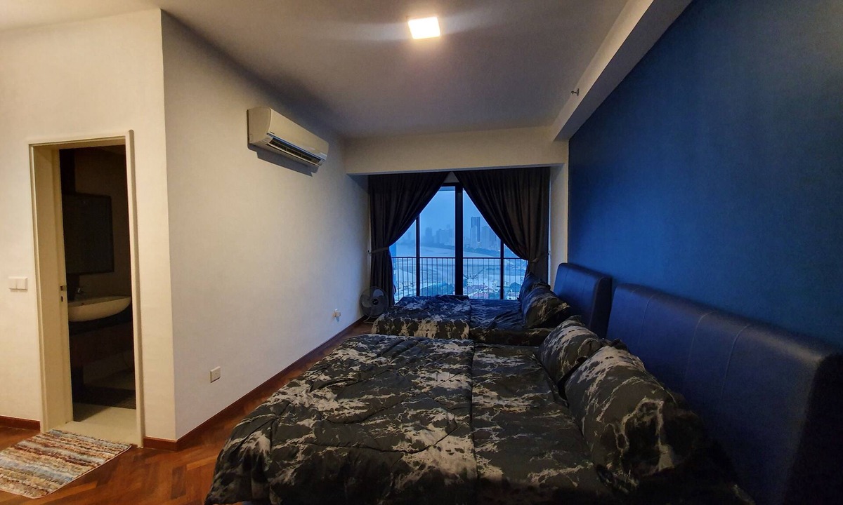 Masjid Apartment | 4 Bed Rooms Luxury Seaview Homestay at Gurney Penang无敌海景四房套房