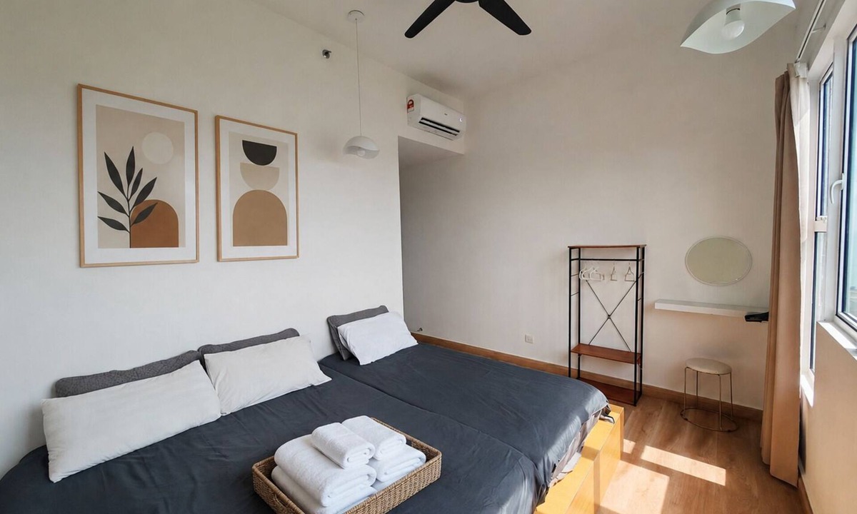 Taman Mahajaya Apartment | 7 Pax 2 Bedroom Netflix Wi-Fi Melaka Seaview