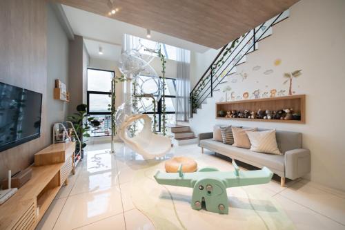 Kuala Lumpur Apartment | 9pax, Slide, RockClimbing, Arcade, near City & MITEC