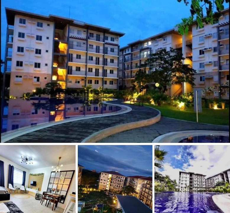 Canlubang Apartment | Amaia Steps Nuvali fully furnished unit with swimming pool view near Carmelray Pitland
