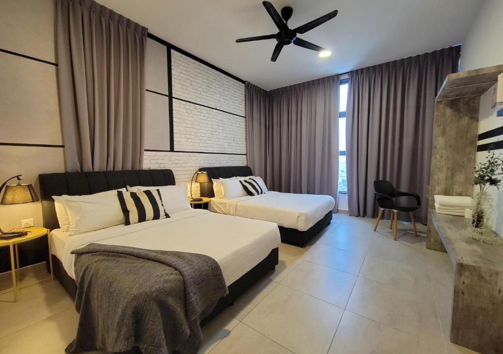 Malacca City Apartment | Atlantis Residence 2BR and 3BR Family Suites