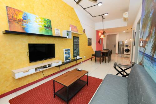 Kampung Sembulan Baru Apartment | B506 - Cozy Family Stay at Sutera Avenue, Near IMAGO Mall