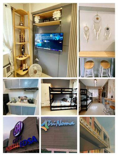 Project 8 Apartment | Bali Theme Near SM North Trinoma LRT Roosevelt Netflix Fast Internet