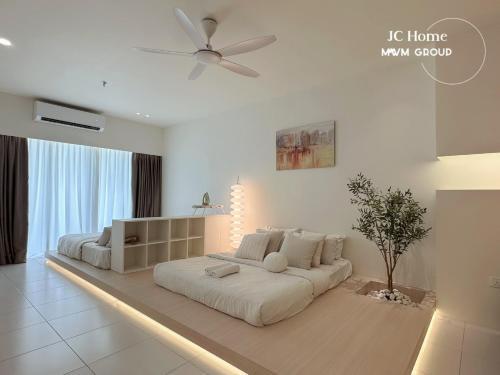 Central District Apartment | Bayu Marina Residence Muji Style 5min Midvalley Johor Bahru