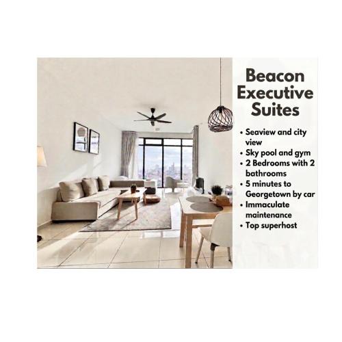 George Town Apartment | Beacon Executive Suites #Warmth #SkyPool #Georgetown #5pax #2BR 2bath #2Queen 1Single #Quality well maintained #Private host