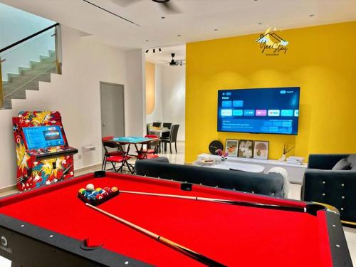 Kampung Bukit Katil House | BukitKatil16pax-snooker｜arcade