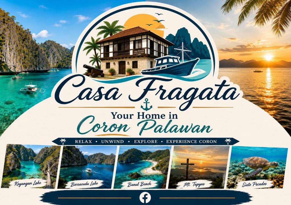 Coron House | Casa Fragata In Coron Near Airport and Town