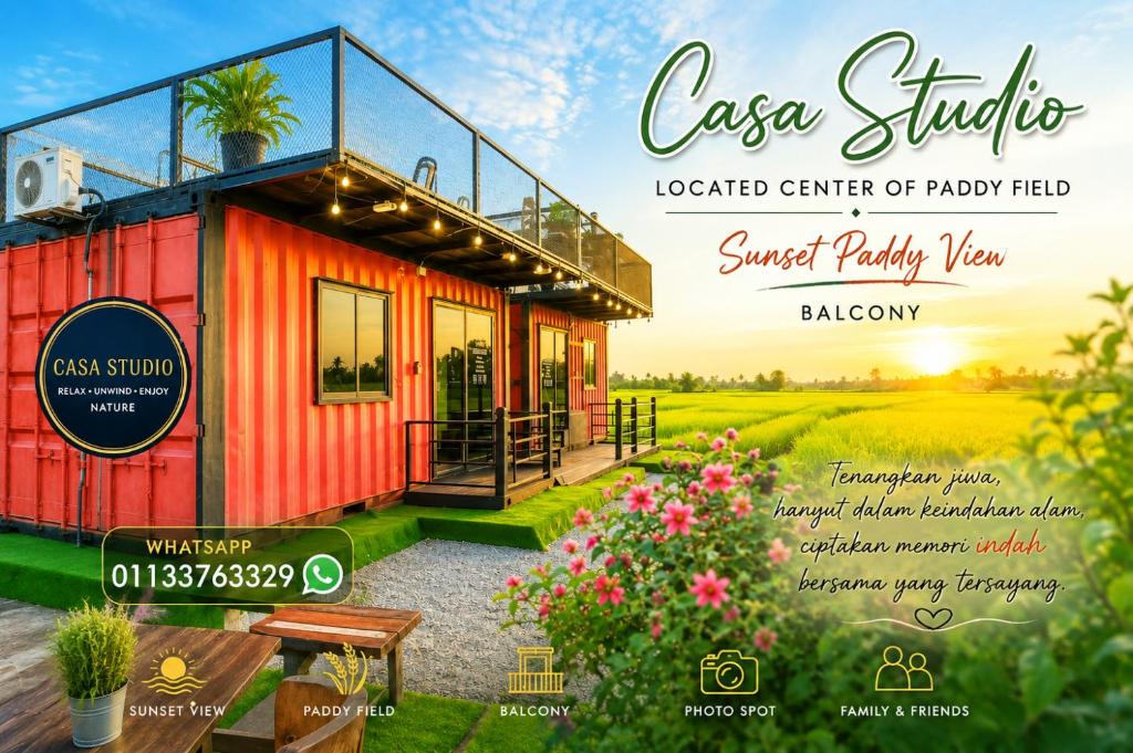Sekinchan House | Casa Studio Roomstay Sekinchan