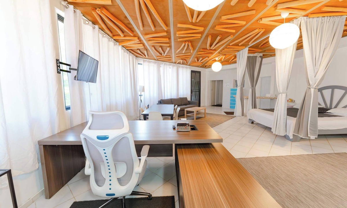 El Batey Apartment | Central Sosúa Studio: Pool, Fast Wi-Fi, Workspace