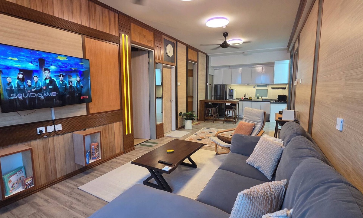 Kampung Tanjung Kapur Apartment | City Center, View of Drawbridge, Mayang Mall, Gym, Pool, Moku Homestay