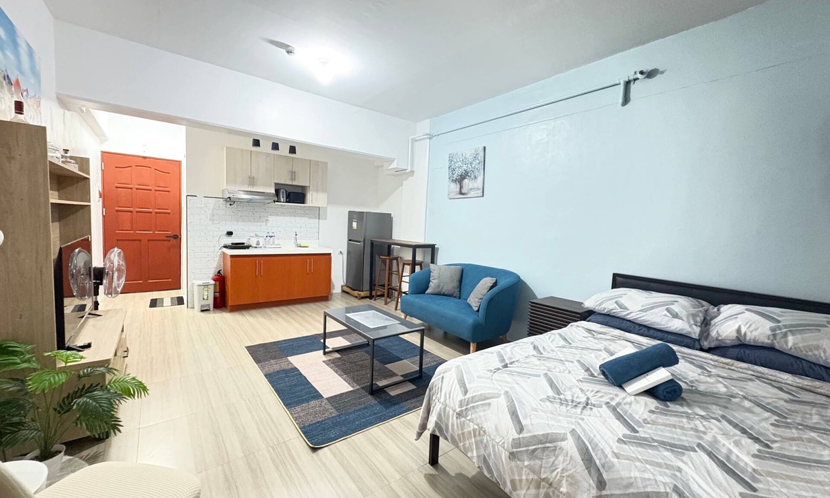 Basak Condo | Cozy 1-bedroom condo in Lapu-Lapu City with WiFi,and mobilehot WiFi fitness room