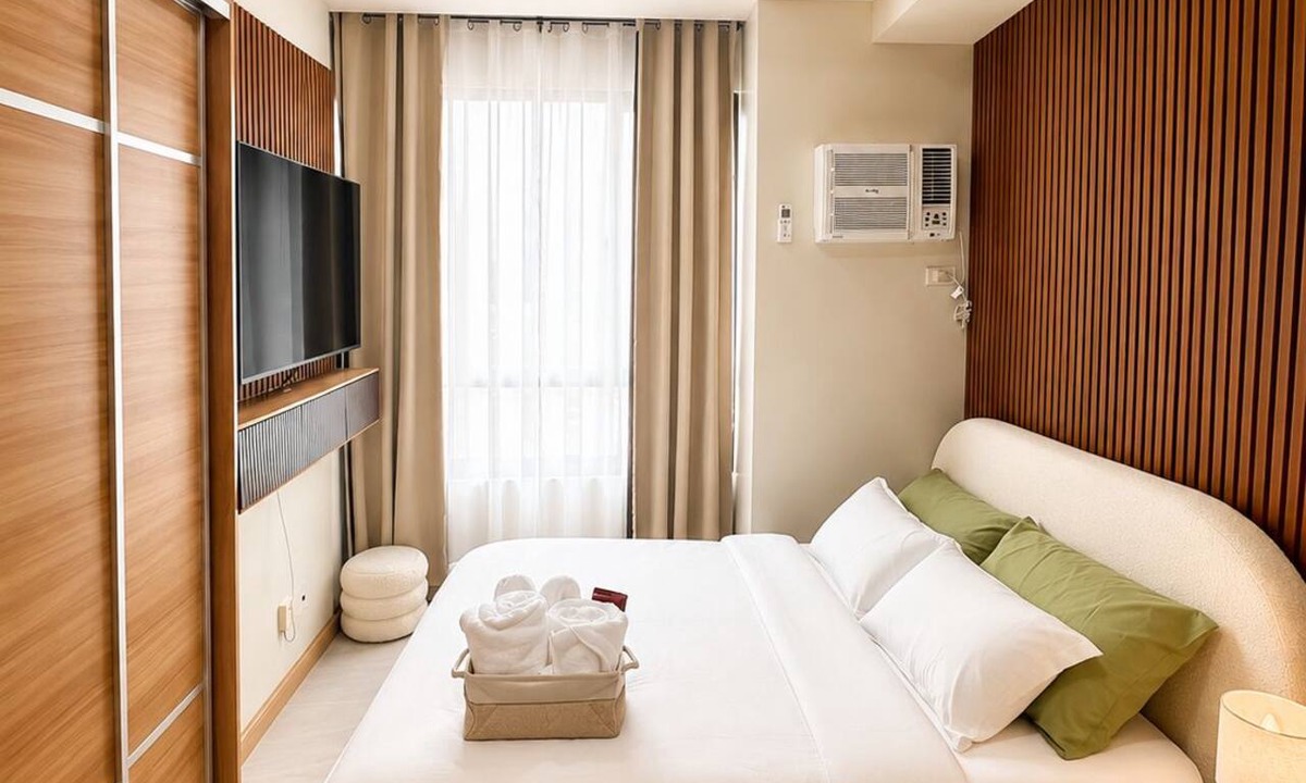 Project 8 Apartment | Cozy studio in lovely Quezon City with refreshing AC