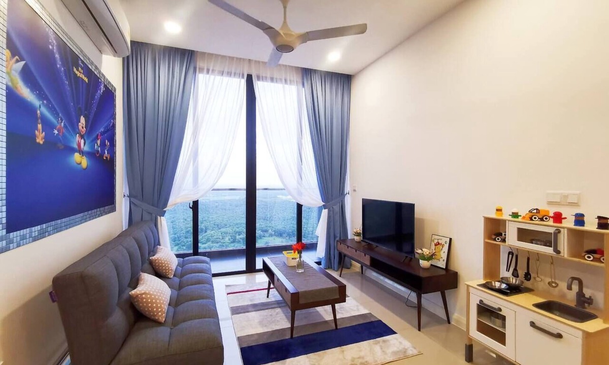 Medini Apartment | D'Pristine Disney Suites (6pax) @ JB City Homestay