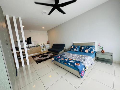 Bangi Sentral Apartment | Evo Suites Bangi homestay free parking & wifi