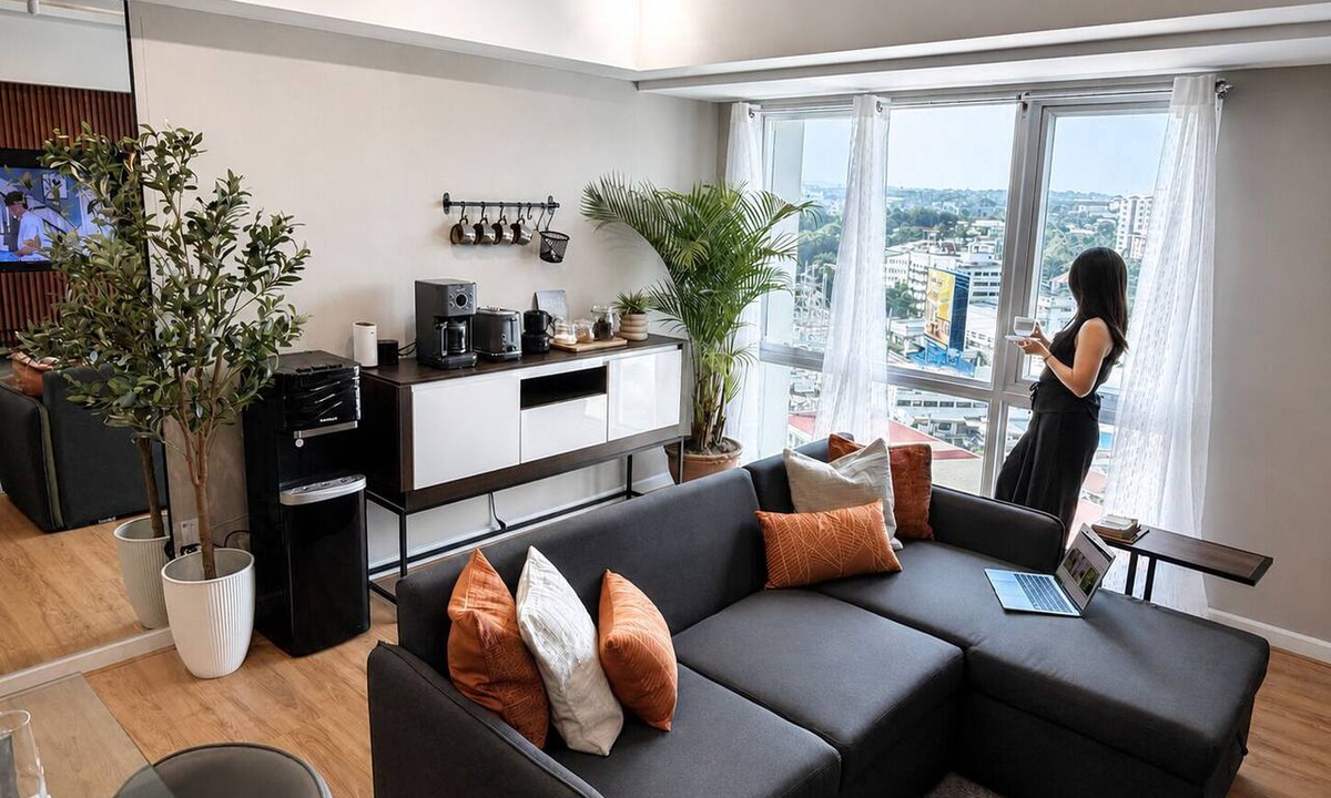 Davao Condo | Executive Corner 1BR with Sea & City View in the Heart of Davao
