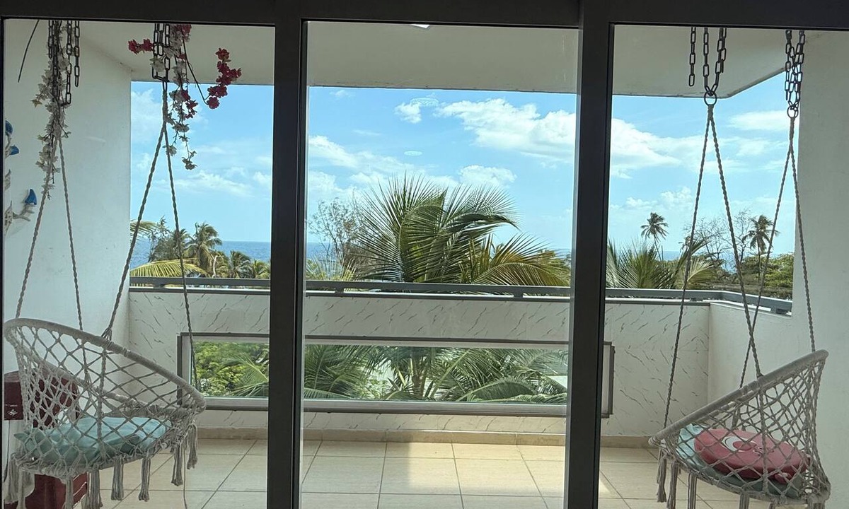 Santo Domingo Apartment | Gran Apartamento Frente al Mar – Disfruta el Caribe desde tu balcón.