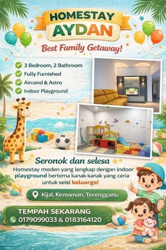Kemaman House | Homestay Aydan at Kijal Kemaman
