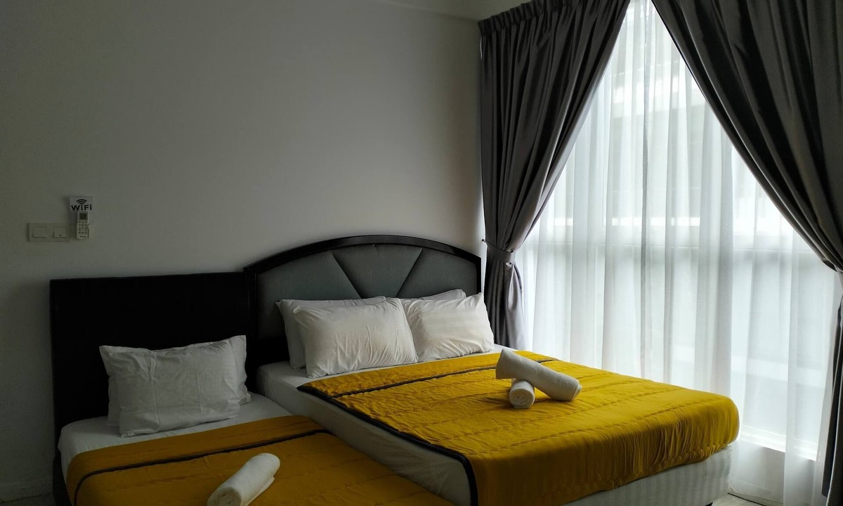 Downtown Kota Kinabalu Apartment | HS Safe & Calm at Sutera Avenue Near Gleaneagle (5 Beds)