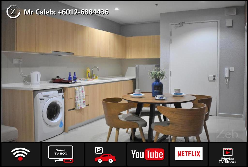 Shah Alam Apartment | i-City-Casa Liberty - Wifi - NETFLIX - Movies - Parking - Sleeps 7 pax