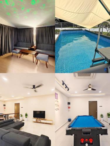 Taman Canning House | IPOH CANNING GARDEN 6br 17pax KARAOK EV CHARGER POOL SNOOKER