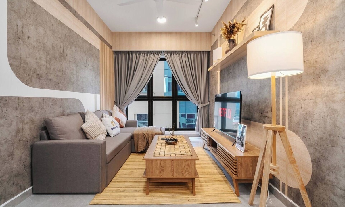 Imbi Apartment | Japandi Calm 1BR @ Agile Bukit Bintang|WiFi+Netflx