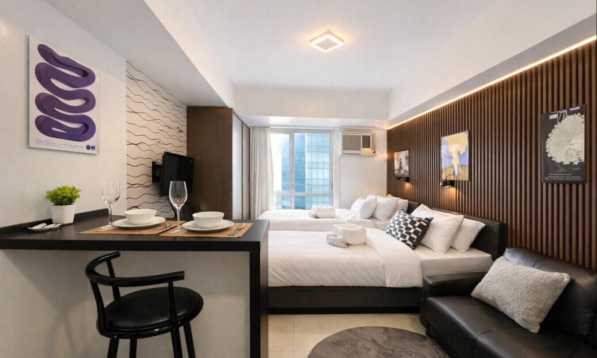 Lahug Apartment | Japandi Twin Studio in Cebu IT Park