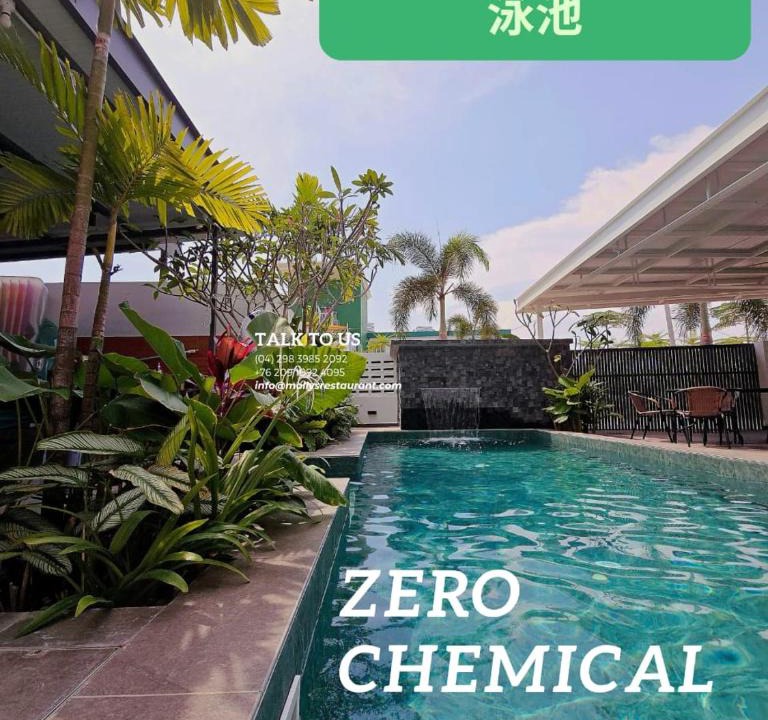 Taman Mahajaya House | Jonker Street New Cozy Home 20pax Swimming Pool Karaoke