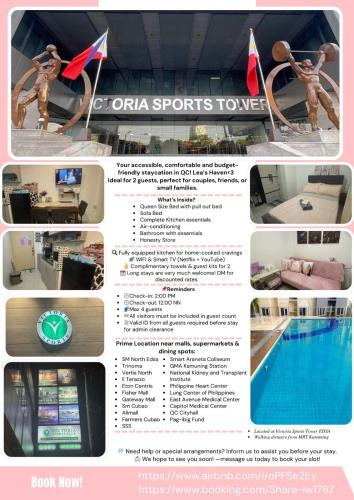 South Triangle Apartment | Joy's Haven at Victoria Sports Tower