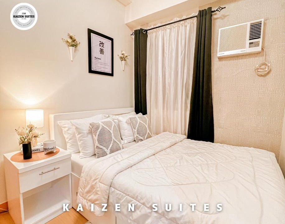Novaliches Apartment | Kaizen Suites at Trees Residences - 2BR with PS4, Netflix, Disney plus, Unli Wifi and Popcorn