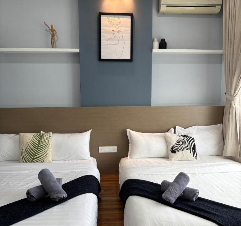 Jawa Apartment | Le Maison Guesthouse Ipoh-Octagon 7 pax - city center - pool