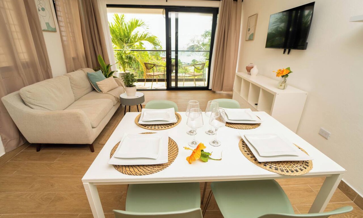 Centro Apartment | LEVEL 1, Charming 2-bedroom apartment with AC, WiFi in serene Samaná