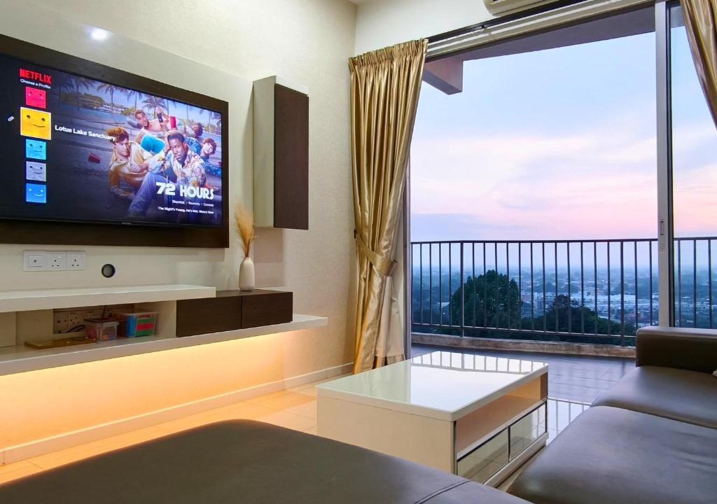 Larut Apartment | Lotus Lake Sanctuary- Pool- Family- Sunset View