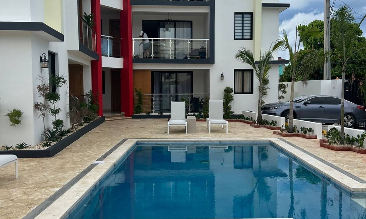 La Esplanada Apartment | Luxury 2 bedrooms apartment inside residential/Sosua