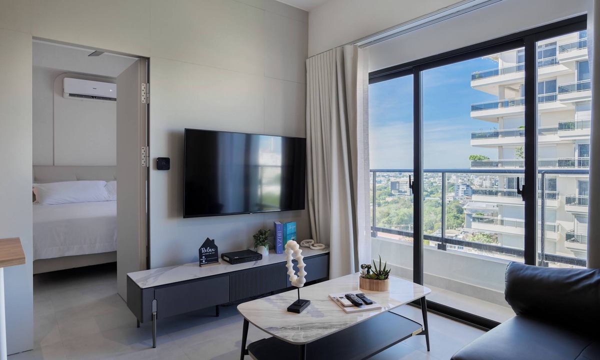 Ciudad Universitaria Apartment | Luxury 2BR Penthouse with Kind beds, Private Jacuzzi and Pool + Gym