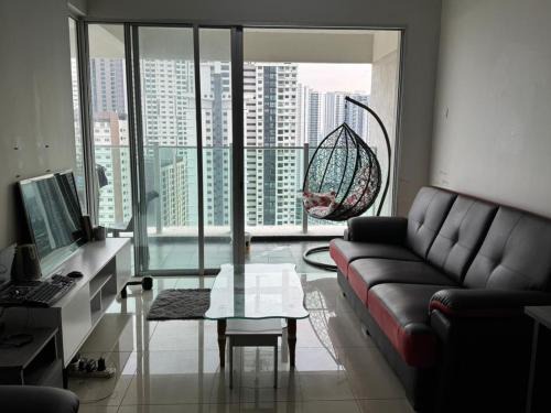 Sentul Pasar Apartment | Maxim City Lights, Balcony, 28th Floor City View