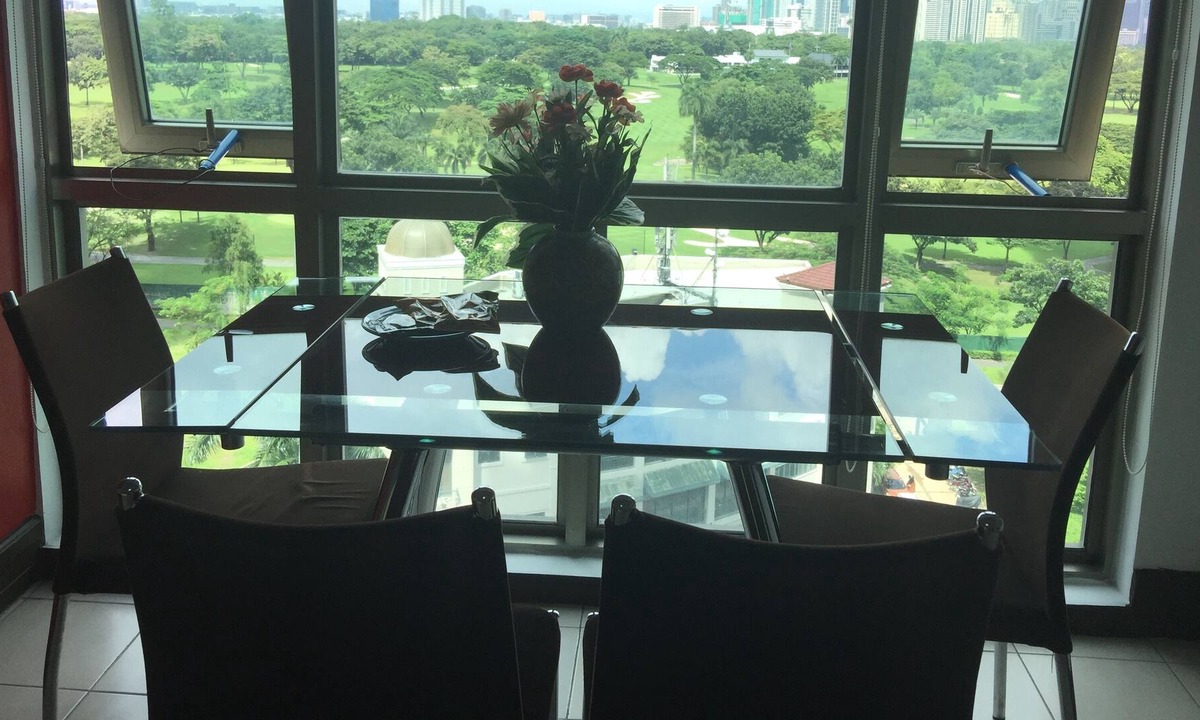 Bonifacio Global City Apartment | Modern Zen Studio 11 with golf course view at Forbeswood Parklane BGC The Fort
