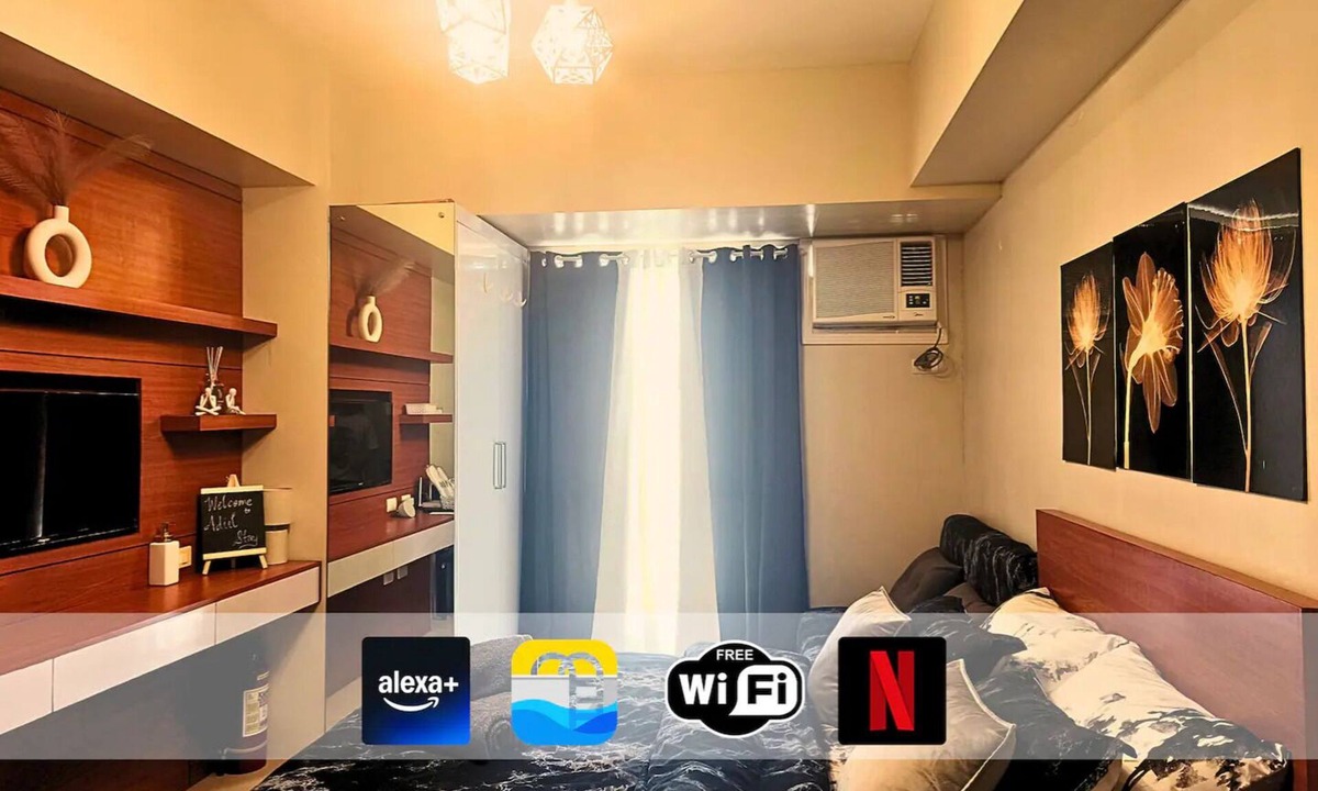 Cebu Condo | NEW Cozy Studio w/Alexa and Pool access inside IT Park