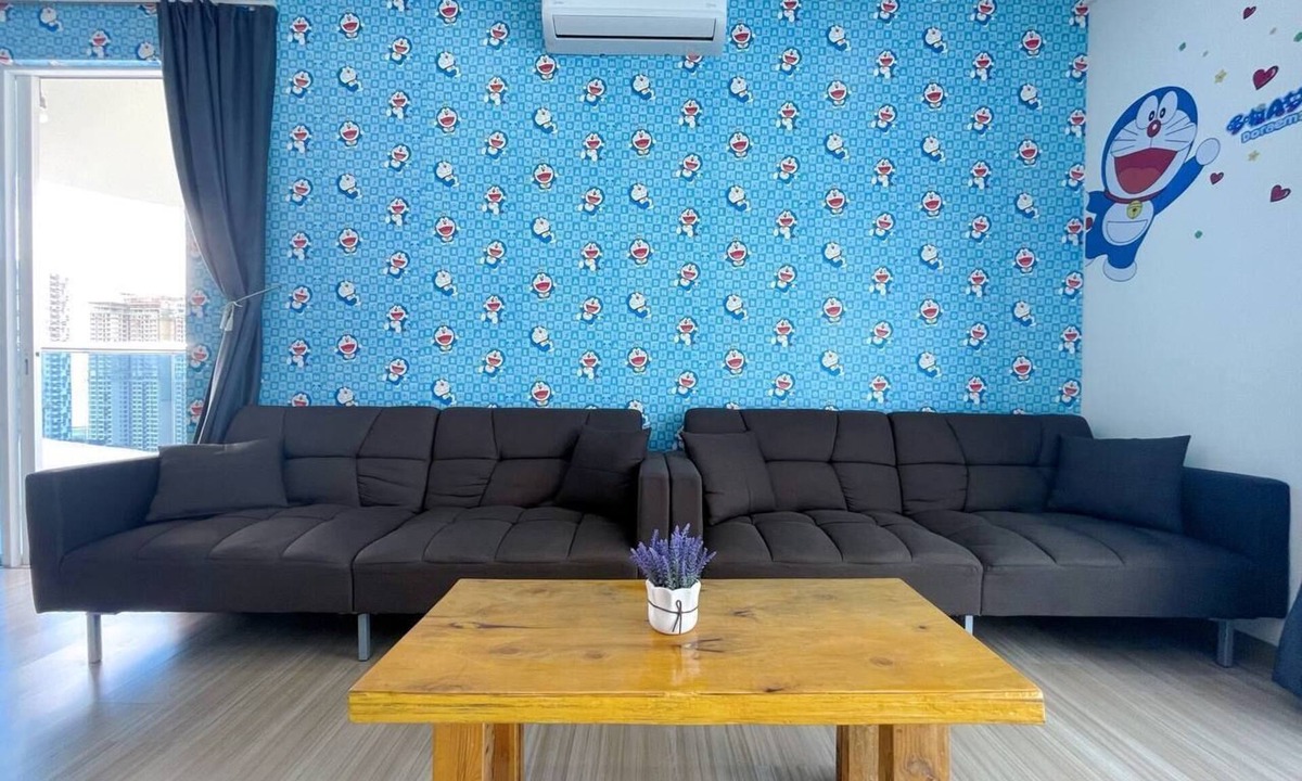 Malacca City Condo | New theme residence from HCStay - Melaka Homestay 😍 💢 Doraemon Theme 💢