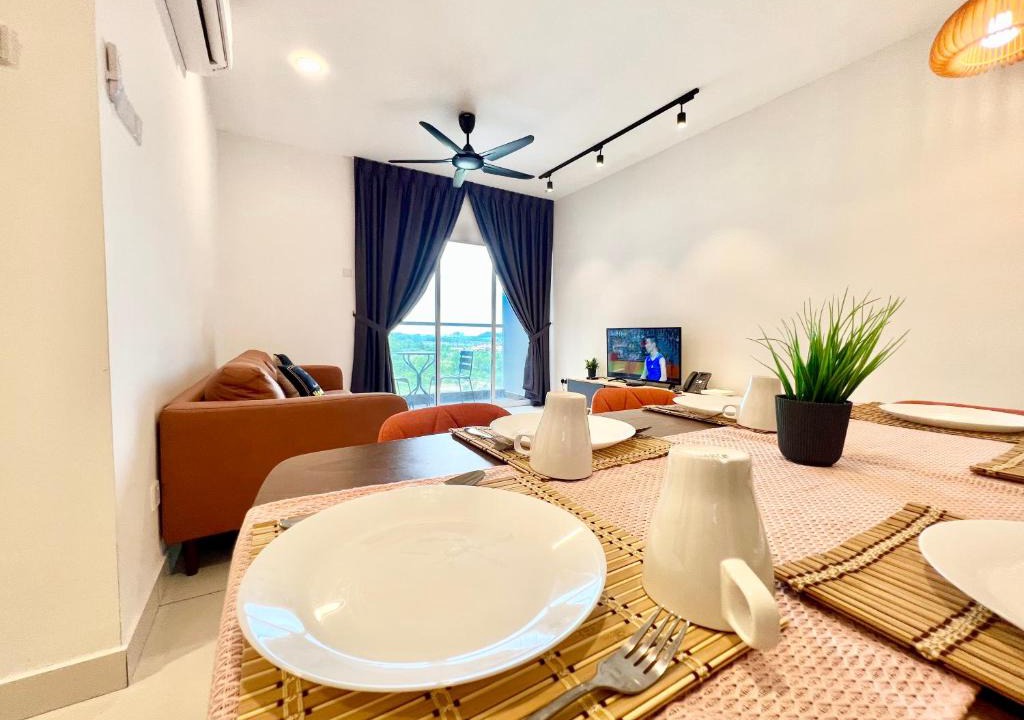 Bandar Tun Razak Apartment | O2 1-10Pax Pavilion Bukit Jalil 3Room Balcony WiFi