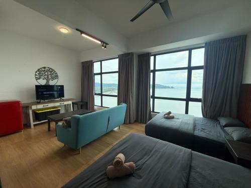 Kuantan Apartment | OceanBay8 Seaview 6PAX Studio Netflix A-21-13