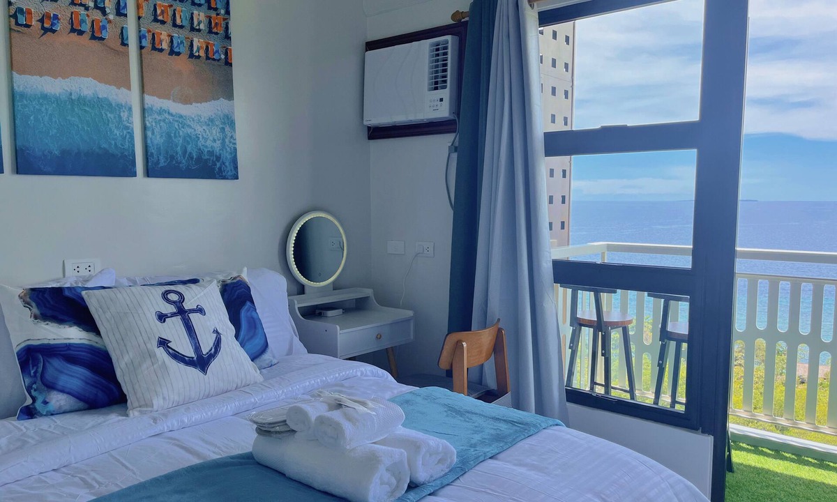 Dauis Apartment | Panglao Sea View Condo - Pool & Wi-Fi - Suite 918
