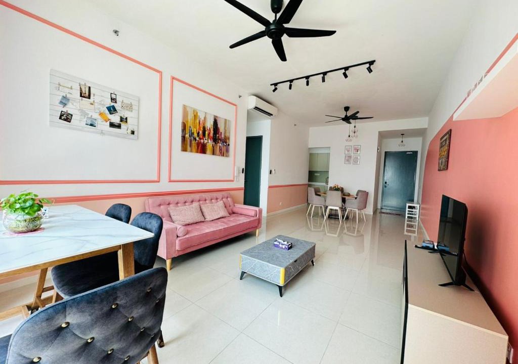 Taman Bukit Mewah Apartment | Peachy Poolview Paradise @ Paradigm Mall *10-12pax