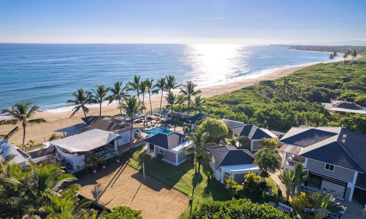 Cabarete Villa | Private 14BR Beachfront Resort - Sleeps 30 - Chef - Weddings Retreats