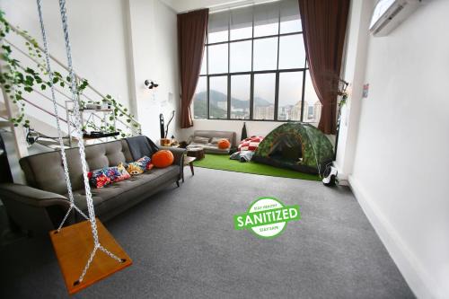 Seberang Paya Apartment | Private Forest Camp - Cinema, Hammock, Swing at CEO Penang